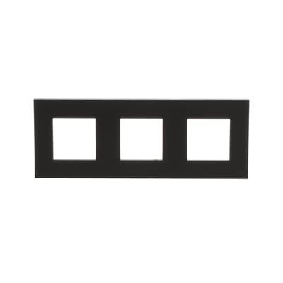 Рамка ABB Zenit R Solid 3-м антрацит N2273.1 AN