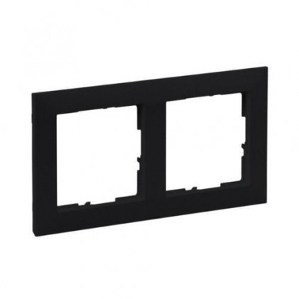 Рамка 2-м LEGRAND Suno черная