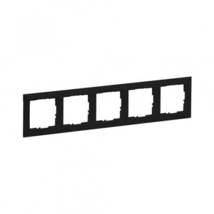 Рамка 5-м LEGRAND Suno черная