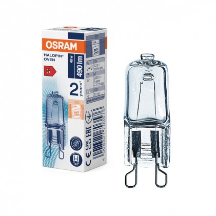 Лампа OSRAM 66740 OVEN 40W 230V G9 галогенная