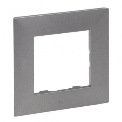 Рамка 1-м LEGRAND Niloé Step сталь