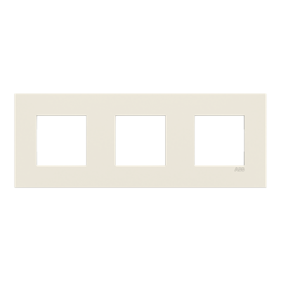 Рамка ABB Zenit S 3-м белая Z2273.А ВL