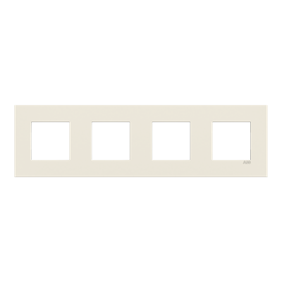 Рамка ABB Zenit S 4-м біла N2274.А ВL