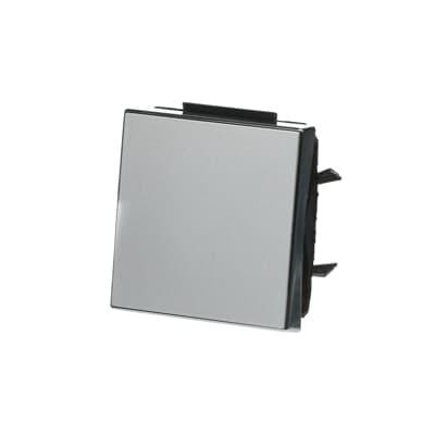 Клавиша одинарная АВВ Sky Niessen серебряная