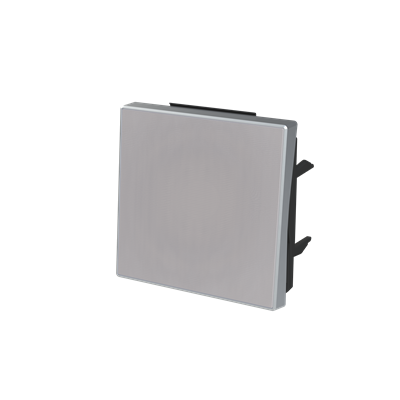 Клавиша одинарная АВВ Sky Niessen нержавеющая сталь