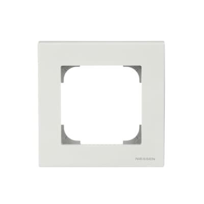 Рамка 1-м АВВ Sky Niessen белая
