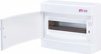 Щит зовнішній розподільний ECT 12PO (12 модулів білі дверцята) ETI