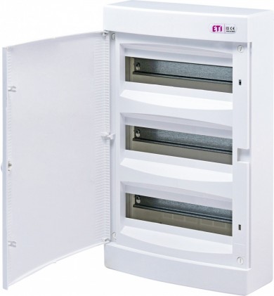 Щит зовнішній розподільний ECT 36PO (36 модулів білі дверцята) ETI
