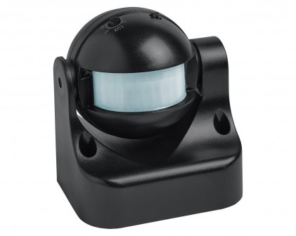 Датчик руху DELUX ST09 (180°) чорний