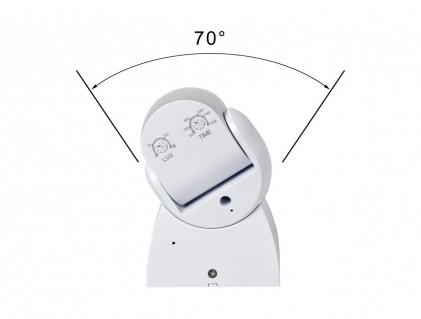 Датчик руху DELUX ST15 (180°) білий
