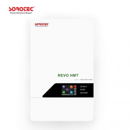 Гібридний сонячний інвертор SOROTEC REVO HMT 11KW/48V 150A 2 MPPT 60-450VDC з функцією заряду