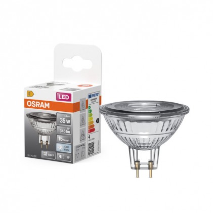 Led лампа OSRAM LED Star MR16 35 3.4W/840 36&deg; 12V GU5.3 світлодіодна
