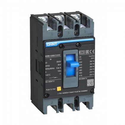 Автовыключатель CHINT NXM-125S/3300 125A