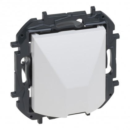 Вывод кабеля с фиксатором IP21 LEGRAND Nilo&eacute; Step белая