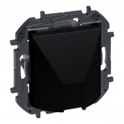 Вывод кабеля с фиксатором LEGRAND Nilo&eacute; Step 16А черный