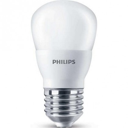 Лампа PHILIPS LEDBulb P45 4W E27 865 світлодіодна