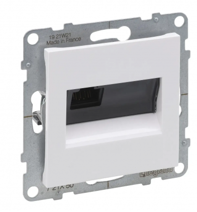 Розетка информационная LEGRAND Suno RJ45 CAT5E UTP белая