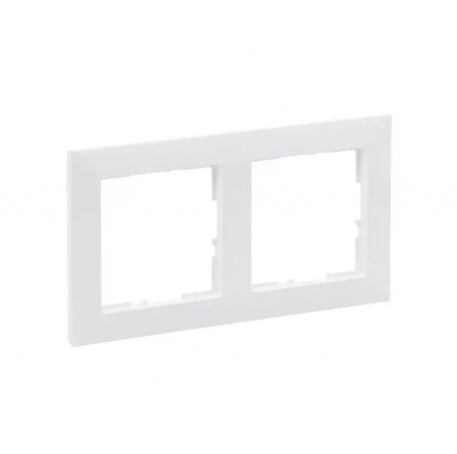 Рамка 2-м LEGRAND Suno белая