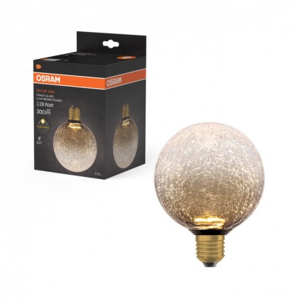 Лампа OSRAM DECOR LAMP BROWN 3.5W 827 E27 круглая светодиодная