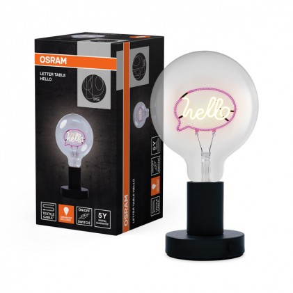 Світильник OSRAM 1906 Letter Table Hello 1.2W E27