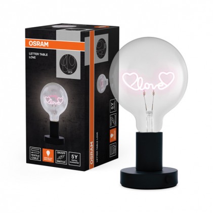 Світильник OSRAM 1906 Letter Table Love 1.2W E27