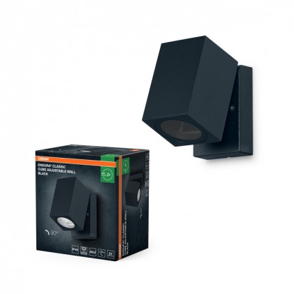 Світильник OSRAM ENDURA Classic Cube Adjustable Wall Black GU10