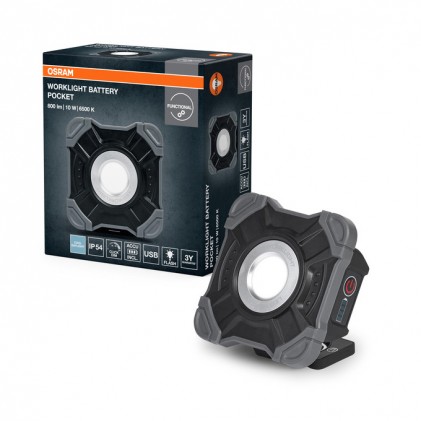 Прожектор OSRAM Worklight VAL Battery Pocket 10W 865 світлодіодний