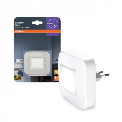 Нічник розетковий OSRAM LUNETTA HALL WT