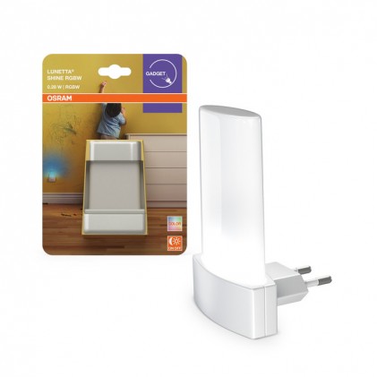 Нічник розетковий OSRAM Lunetta Shine RGB White