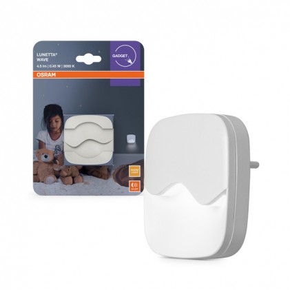 Нічник розетковий  OSRAM LUNETTA Wave White