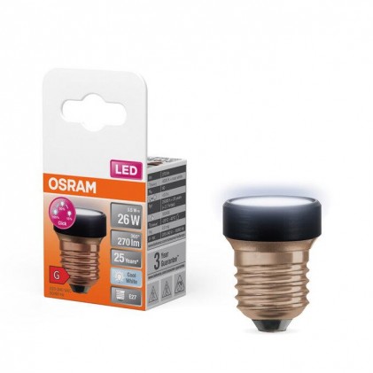 Лампа OSRAM LED STAR FLAT 26 3.5W 840 DIM 220-240V E27 светодиодная