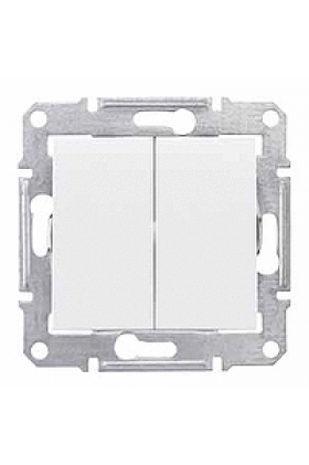 Выключатель SCHNEIDER Sedna SDN0300121 2кл. (сх.5) белый