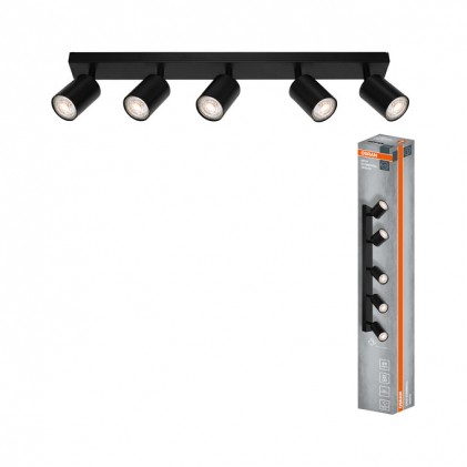 Светильник OSRAM SPOT Elemental 5xGU10 черный