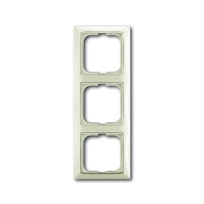 Рамка ABB Вasic55 3-м белый шале