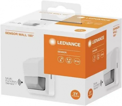 Датчик движения OSRAM LEDVANCE SENSOR WALL (180&deg;) IP55 WT белый
