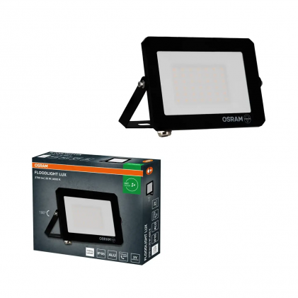 Прожектор OSRAM FL LUX 30W840 230V BK EUE світлодіодний чорний