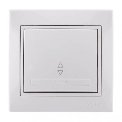 Выключатель LEZARD Mira 701-0202-105 1кл. проходной белый
