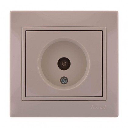 Розетка ТВ LEZARD Mira 701-0303-130 оконечная крем