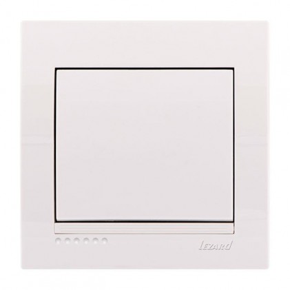 Выключатель LEZARD Deriy 702-0202-100 1кл. белый