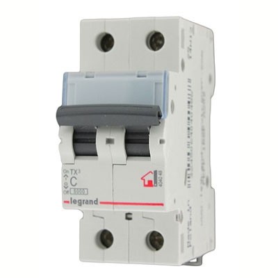 Автовыключатель LEGRAND ТX3 6кА 16А 2п C 404042