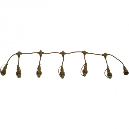 Коннектор для гирлянд DELUX Connector T-type 6 выходов IP44 new чёрн. EN