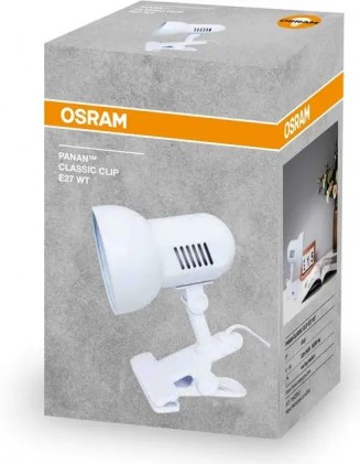 Світильник OSRAM LEDVANCE Panan Classic Сlip E27 білий (без лампи)