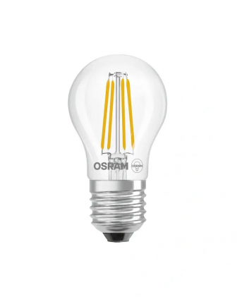 Led лампа OSRAM LEDS CLA60 5.9W/827 220-240V FIL E27 светодиодная