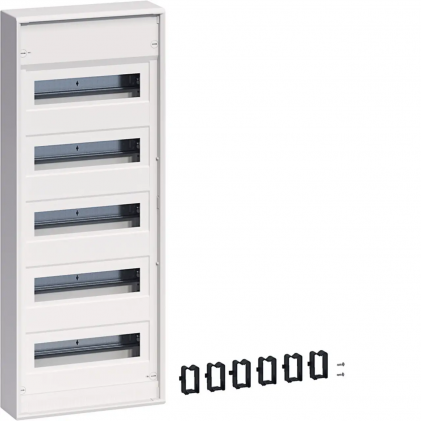 Щит накладной HAGER VA60CN VOLTA 60+10 мод. 5рядов с клеммами IP30 без дверей